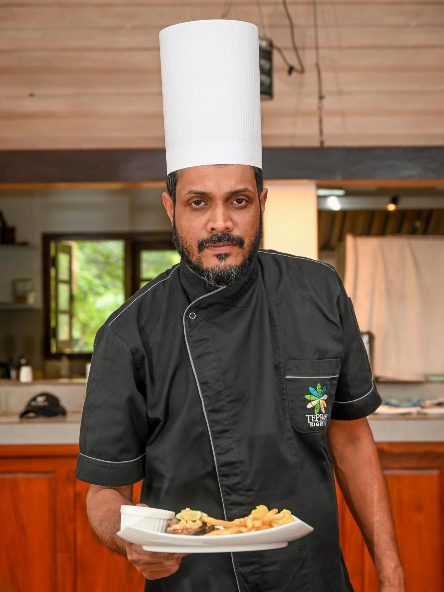 Tepraas Sigiriya Hotel Buitenkant foto